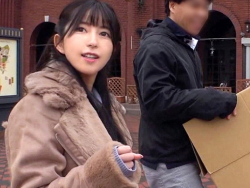 【巨乳美少女のナンパ体験】 敏感ボディがチンコでメロメロ♡ 騎乗位で乱れまくるエロカワ娘！