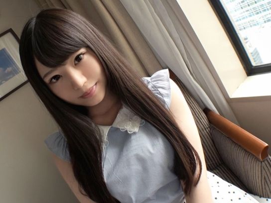 【素人】可愛すぎる大人しめでウブな19歳黒髪ロングヘア美少女がAV出演！美白のピチピチプリケツがたまらんｗｗ