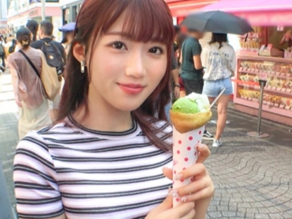 【爆乳ナンパ】ぷるぷるおっぱいの素人娘をゲット！手コキでチンコを激しごきされ、ビンビンに勃起しちゃう！巨乳娘の柔らかおっぱいに挟まれて大興奮！♡