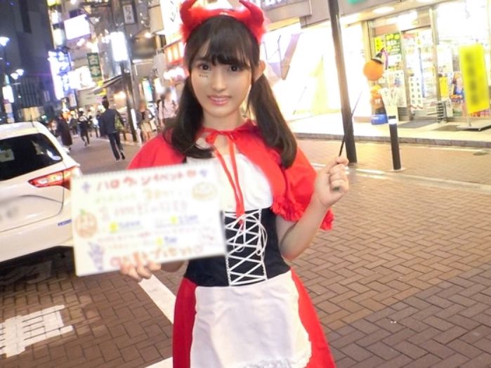 【ハロウィン渋谷ナンパ】コスプレ美少女がホテルで大変身！可愛い顔して超エロい…渋谷の夜に隠れたドスケベ女子発掘！♡