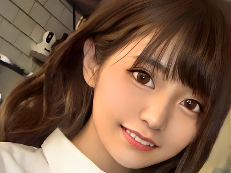 【美尻カフェ店員の秘密】『フェラ、好きにしていい？』可愛すぎるカフェ店員がチンポを求めて大胆変身！美尻を振りながらご奉仕フェラで大興奮！！美女の意外なエロさに悶絶必至！