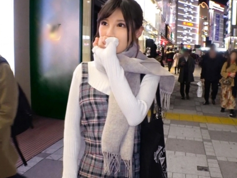 【黒タイツ美少女のナンパ即ハメ】『やだ…破けちゃう…』キュートなスレンダー娘を口説き落とし、濡れまくるおマンコをガン突き!絶頂顔射でイカせまくるドスケベSEX!!♡