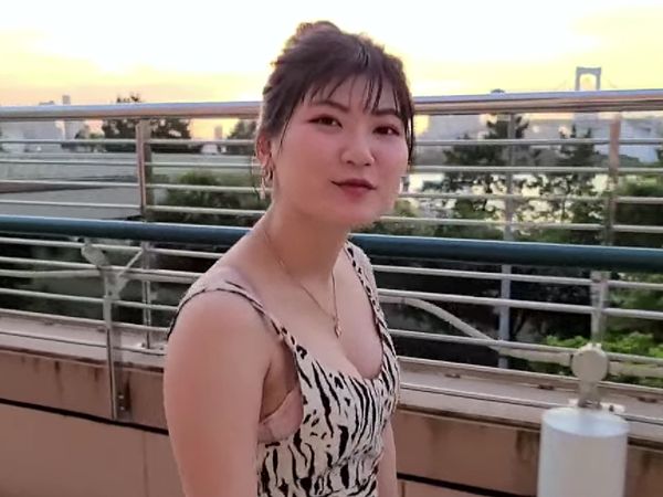 【ドM学生×精飲女子】「精子を飲むの好き…♡」野外でスパンキングされて絶叫！3射精の狂乱ハメ狂い♡