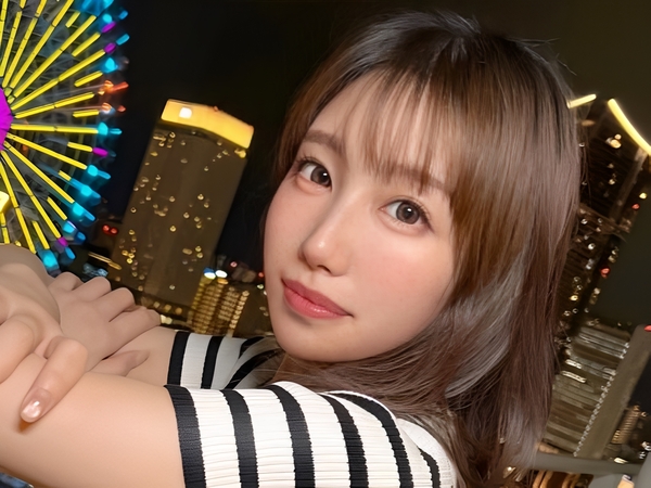 【Eカップ後輩OL】素人娘とドキドキのハメ撮り♡床上69で戸惑いながらもクンニで敏感に反応！騎乗位で激しく突かれ、感じまくる姿がエロかわいい！♡