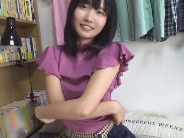 【敏感スレンダーJD】『恥ずかしい…』ウブな女子大生がオッパイとオマンコを責められ、感じまくり！敏感ボディがエロすぎる♡